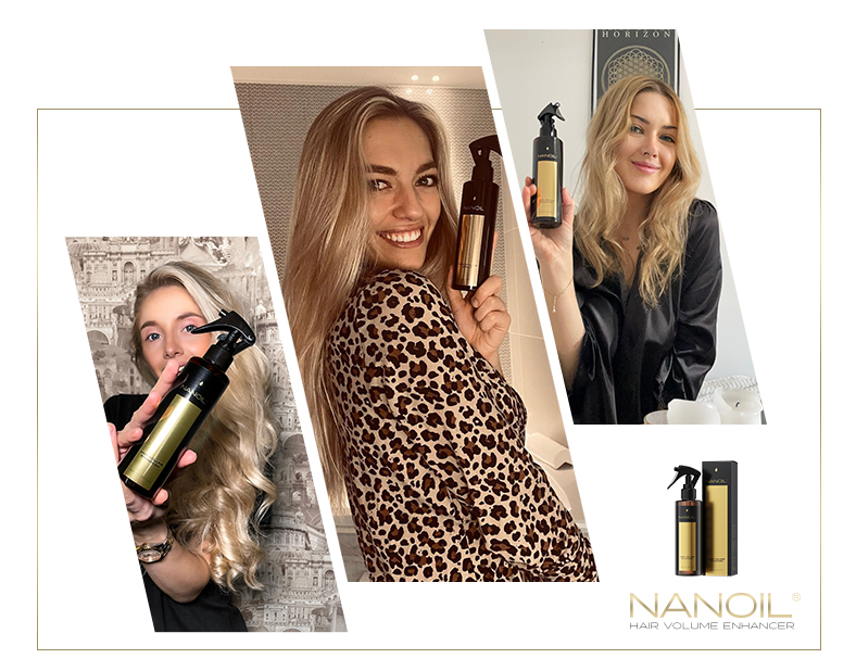 nanoil spray zwiększający objętość włosów